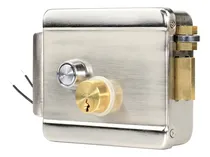 Comprar Electrocerradura 12v Para Portones Levadizos Con Placa Nice Plateado