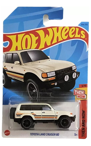 Hot Wheels Toyota Land Cruiser 80 204/250 Then And Now 3/10