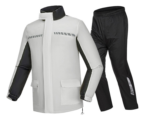 Traje De Lluvia Traje De Lluvia Cuello Y Puños Ajustables