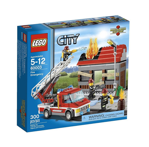 Juguete Lego City 60003 Emergencia Camión De Bomberos