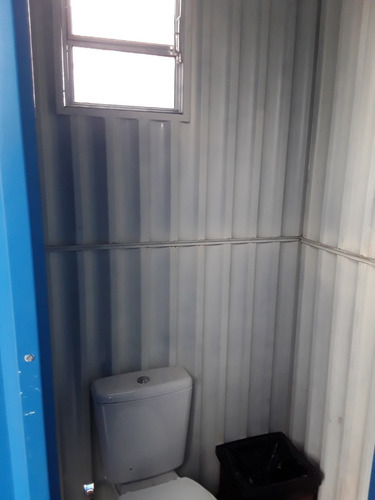 Container Banheiro 3x2m / Banheiro Químico / Pia E 2 Vasos (Usado)