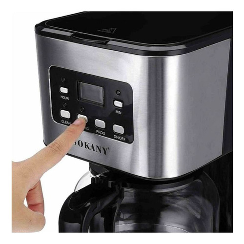 Cafetera Con Panel Digital Diseño Moderno