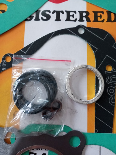 Imagen 3 de 3 de Kit Empacadura Suzuki Gn125 En125 Con Gomas Válvulas Y Orin