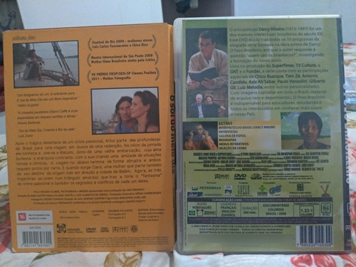 Dvds O Povo Brasileiro (darcy Ribeiro) E O Sol Do Meio Dia (Usado)