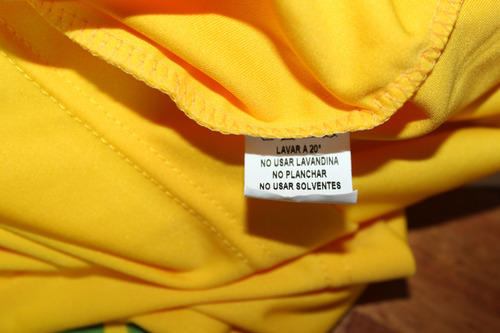 Camiseta Defensa Y Justicia 2010/11 Lotto Titular Utilería 6 (Usado)