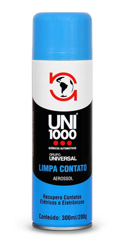 Limpa Contato Elétrico E Eletrônicos Spray Aerossol 300 Ml