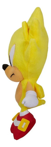 4.11 Muñeco De Peluche Sonic The Hedgehog Super Sonic De 7