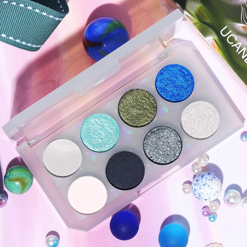 Ucanbe Paleta De Maquillaje De Sombra De Ojos De 8 Colores,