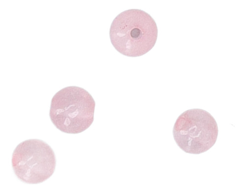 Perlas De Cuarzo Rosa, 340 Unidades, 4 A 10 Mm, Naturales, M
