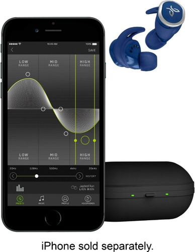 Imagem 4 de 7 de Fone De Ouvido Jaybird Run Original Novo Azul