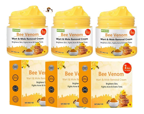 Crema For Tratar Verrugas Y Lunares Con Bee De Abeja