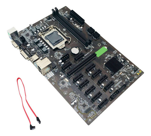 B250 Btc Minería Placa Madre Lga 1151 Ddr4 12xgraphics Tarje