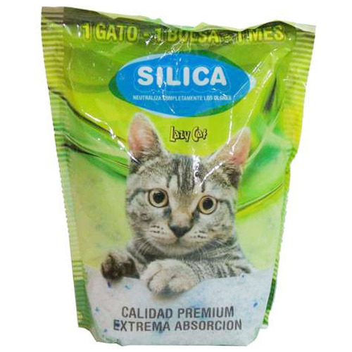 Piedras Sanitarias Silica Gel Gatos X 3.8 Lts Lazy Cat