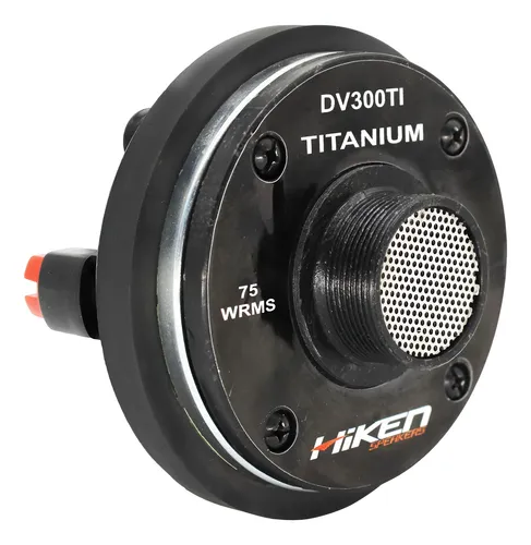 Driver Titânio Trio 75w Rms 8 Ohms Corneta Hiken Dv-300ti