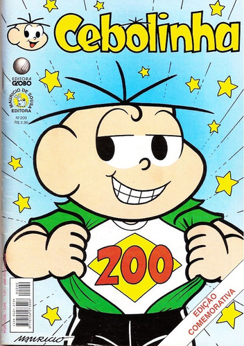Cebolinha Nº 200 - Editora Globo