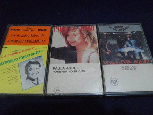 Casettes Manzanero,abdul,london,originales Precio Varios