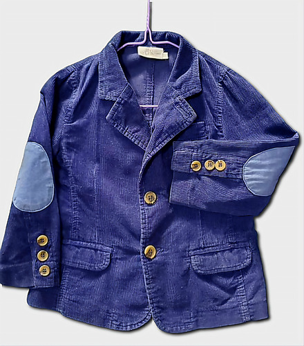 Saco / Blazer Vestir Pana Niño T4 (Usado)