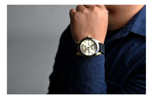 Reloj Invicta Aviator 38405 Para Hombre, Color Negro