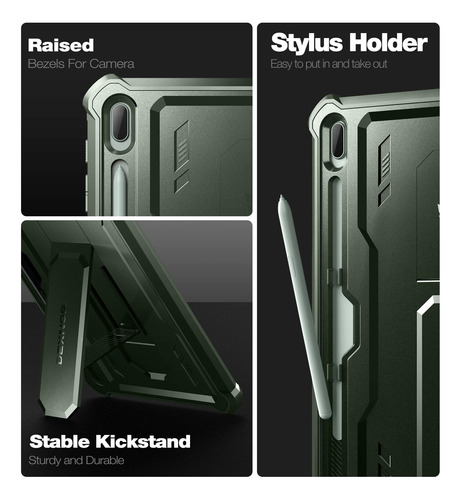 Case Dexnor Para Samsung Galaxy Tab S8 Tab S7 Más Pulgada, [
