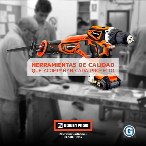 Imagen 6 de 9 de Taladro Percutor Dowen Pagio Reversa 10 Mm 500w Simil Gamma