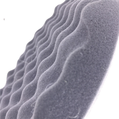 Imagem 2 de 3 de Boina De Espuma Waffle 8pol P/ Suporte Velcrado Super Macia