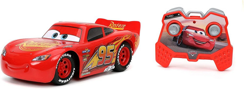 Control Remoto Pixar Cars 1:24 Lightning Mcqueen Rc De Jada