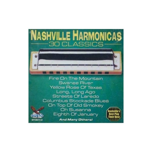 Nashville Harmonicas 30 Classics Usa Import Cd Nuevo