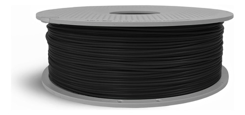 Filamento Bambu Lab Pla Matte Charcoal Preto 1kg 1.75mm Com Carretel Reutilizável E Chip Rfid Reconhecimento Automático Em Impressoras Bambu Lab, Alta Precisão E Qualidade