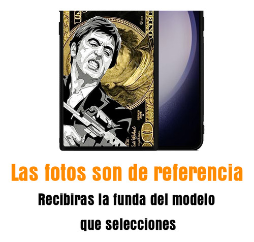 Funda + Extra Para Samsung (todos) Scareeface 2 Samsung S25