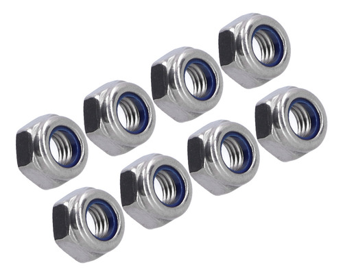 Tuerca De Seguridad Locknut, 100 Unidades, Insertada En Nail