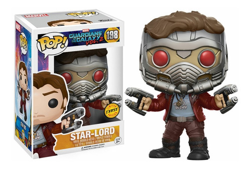Funko Pop! Guardians Of The Galaxy - Star-lord Chase 198