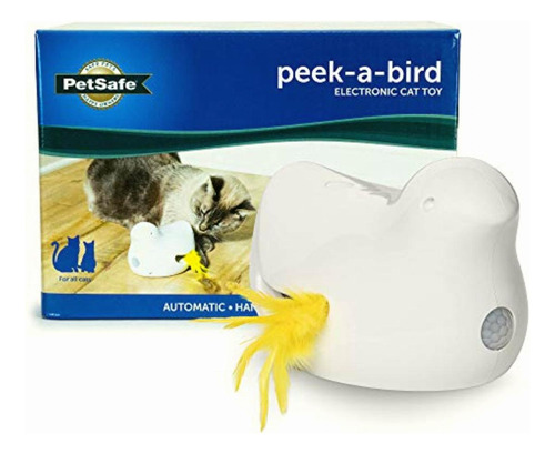 Petsafe Peek-a-bird Juguete Electrónico Para Gato, Pluma
