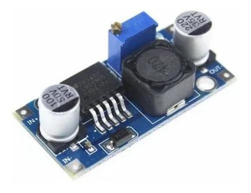 Conversor Reductor Dc-dc Entrada Hasta 35v Con Lm2596s