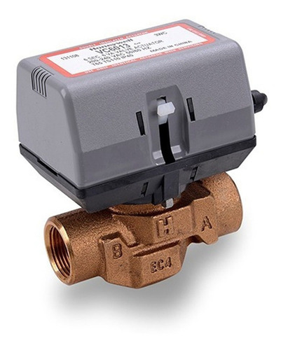 Valvula Motorizada On/off Honeywell Vc4013af1000 2 Vias 1/2