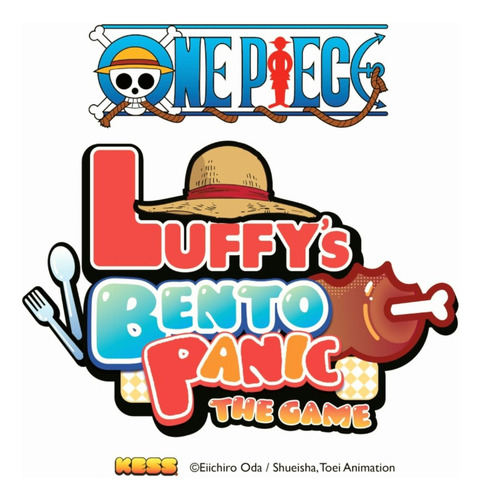 Kess One Piece: Luffy's Bento Panic Juego Para Jugadores De