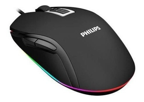 Mouse gamer Philips  SPK9212B negro
