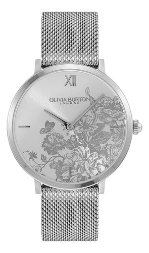 Relógio Olivia Burton Feminino Aço Prateado 24000115