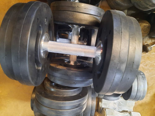 Dumbell Injetado Par De 12 Kg A 50 Kg Sem Suporte