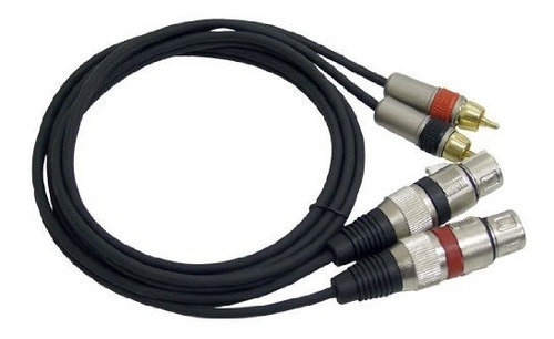 Rca To Xlr Audio Cord Dual Rca Male To Xlr Female