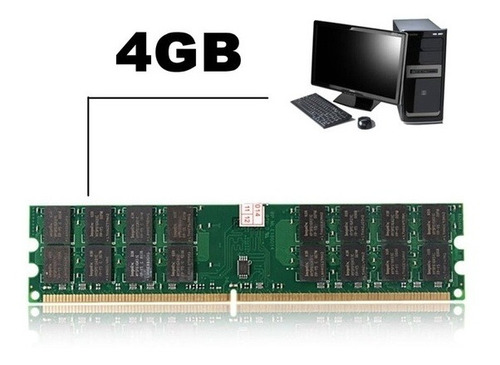 4 Gb Ddr2 800 Mhz 240 Pines Pc De Escritorio Dimm De Memoria