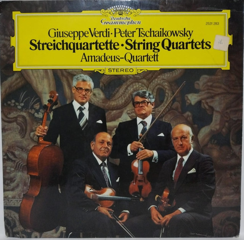 Giuseppe Verdi - Streichquartette - String Quartets Lp Gern