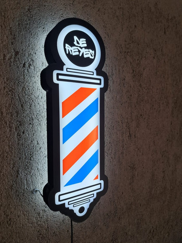 Logo Polo Barbería Led