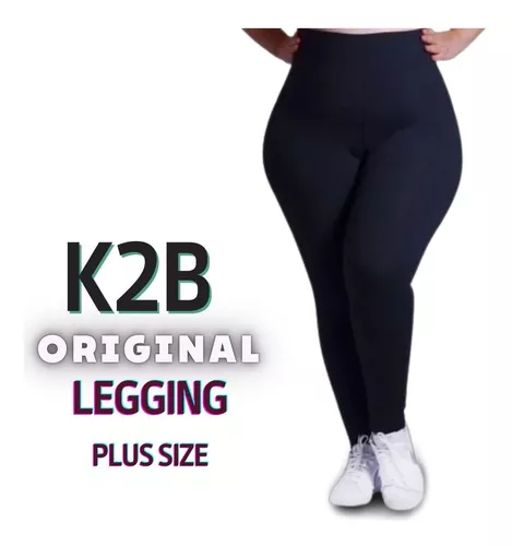 Calça Legging K2b Plus Size Cintura Alta