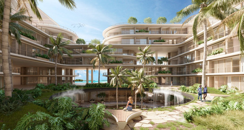 Departamento En Venta En Playa Del Carmen, Zonna, Frente A La Renombrada Playa Mamitas