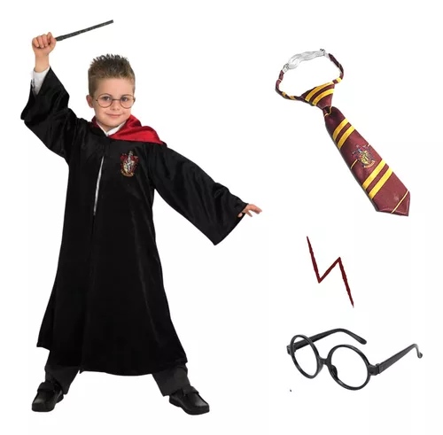 Disfraz Harry Potter Kids 4 Piezas Despacho Inmediato