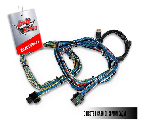 Imagem 4 de 4 de Fueltech Ft550 Lite C/chic + Mega Brindes+camiseta Gel+bc