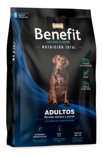 Benefit Perro Adulto Mediano/grande X 3 Kg