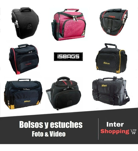 Imagen 7 de 8 de Estuche Camara Apto Nikon D5300 D3300 Neoprene Grande