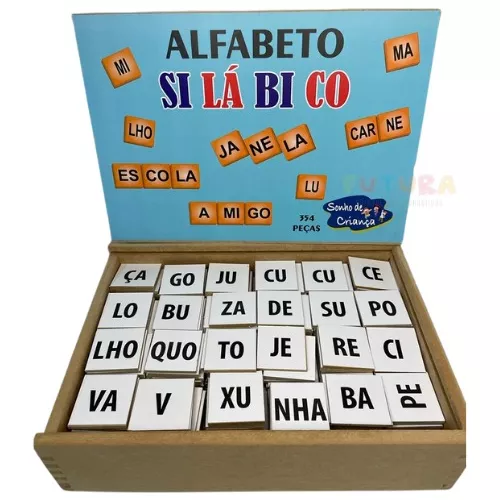 Alfabeto,Silabico, - Brinquedos E Jogos Pedagógicos e Educativos