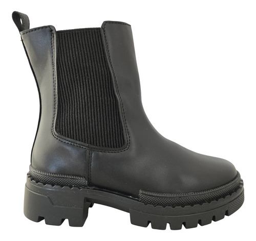 Botin Botas Niña Vestir Casual Resorte Chabelo C880-b Negro